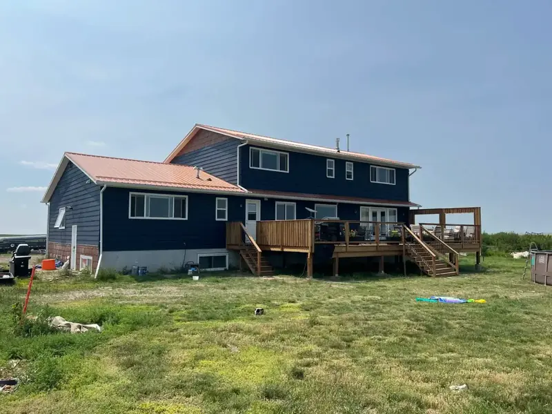 Navy rural house after exterior painting by Dynamic Painting